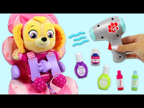 Paw Patrol Skye Takes A Road Trip To The Spa!