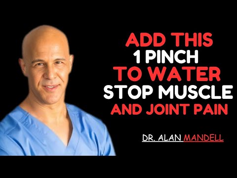 Add Just 1 Pinch To Water To STOP Muscle Pain, Joint Pain, and Inflammation _
