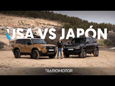 Comparativa 4x4 ¡al límite! Ford Bronco vs Toyota Land Cruiser | Review en español | Diariomotor