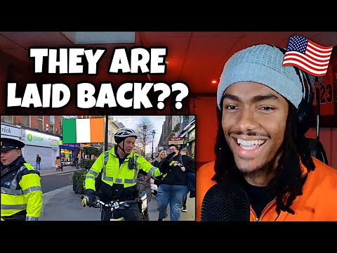 AMERICAN REACTS To the Gardai - Funny Irish Police Compilation