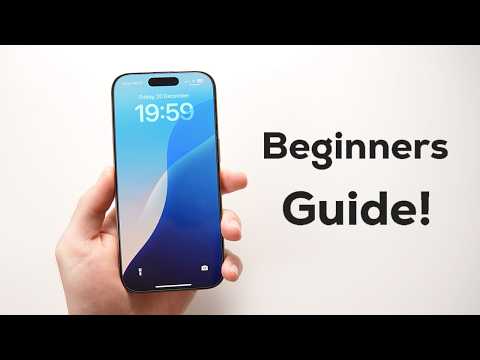 How To Use The iPhone 16 Pro - Full Beginners Guide!