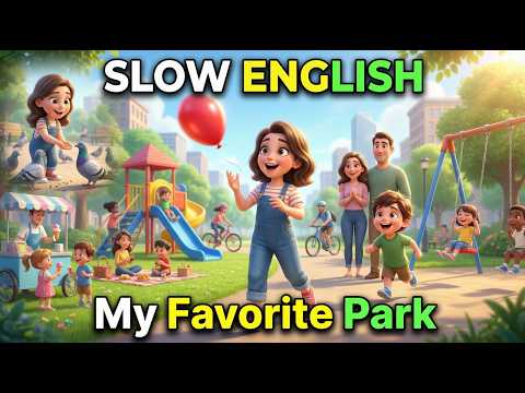 English Speaking Practice | Visit to Park | Slow English | Easy English