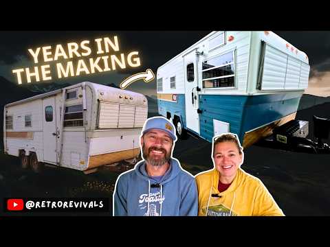 Full Renovation - Vintage Camper Trailer | Start to Finish (DIY Before & After)