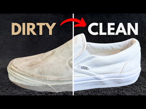 The Best Way To Cleaning White Vans