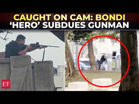 EXCLUSIVE Real-time footage: Australia’s Bondi bystander takes down shooter; parents call him ‘hero'