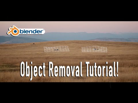 Blender tracking marker removal Tutorial: How to remove objects from your scene