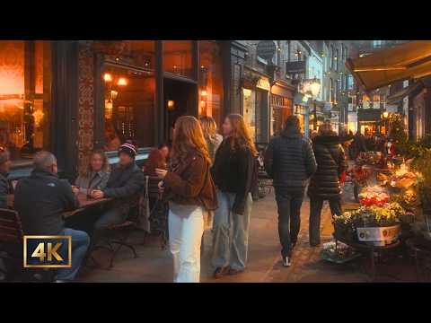 Hampstead Winter Walk | Cozy Cafés and a Hidden Gem of London | 4K