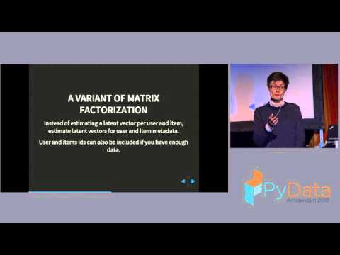 Maciej Kula - Hybrid Recommender Systems in Python