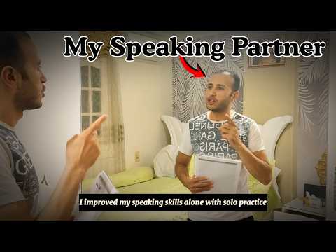 How I Practice English Speaking Alone (Real Daily Routine)