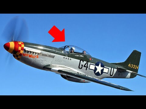 German Pilots Laughed at the P 51D, Until Its Merlin Engine Outran Every Interceptor