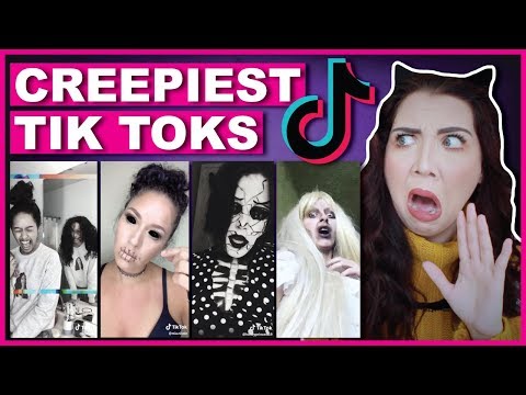 Reacting To SCARY Tik Tok Videos