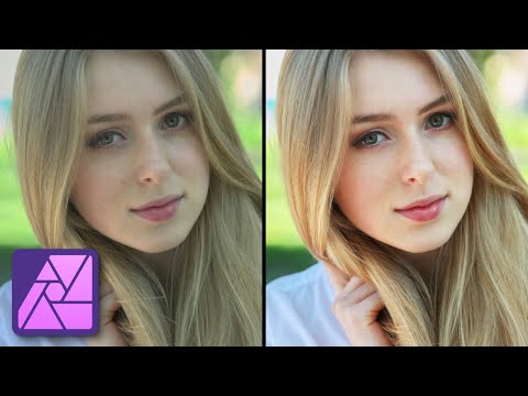 How to Edit a Portrait from Start to Finish in Affinity Photo