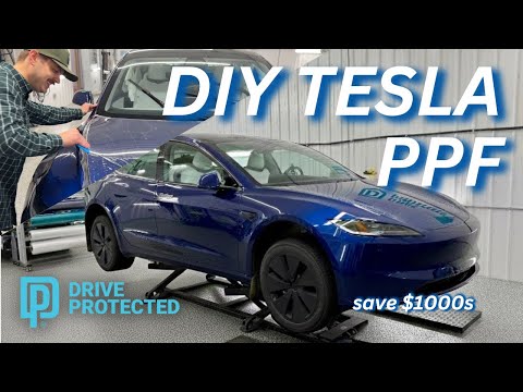 PPF Wrapping my Tesla Model 3! Drive Protected