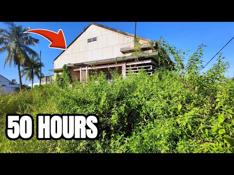 TIME LAPSE - 3 Days and 40 Hours Transform a Dead House Back to Life