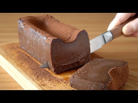 진한 초콜릿 케이크, 초콜릿 디저트 레시피 / chocolate cake recipe.