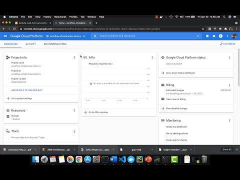 GCP - Workload Identity Federation - Access GCS Bucket From AWS Lambda Function