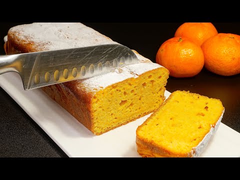 Hausgemachter Mandarinenkuchen! In nur 15 Minuten fertig!