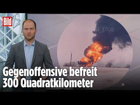 Ukraine sprengt „Druschba“-Gasspeicher in Russland | BILD-Lagezentrum