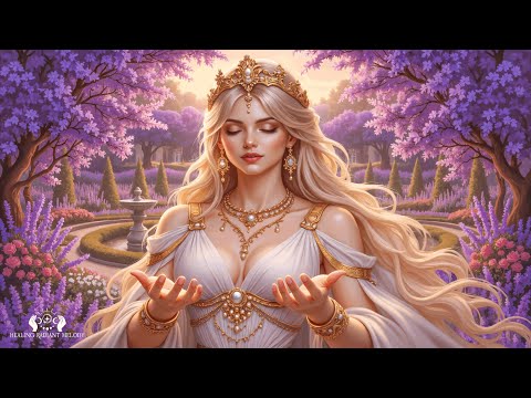 Reiki Music For Deep Sleep | Restore Feminine Energy, Emotional Balance & Achieving Peace | 417Hz
