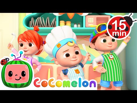 KIDS Make DINNER?! | Learning Healthy Foods | CoComelon Kids Songs & Nursery Rhymes