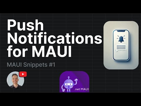 Firebase Push Notifications in .NET MAUI (iOS & Android) – Full Setup Guide - MAUI Snippets #1