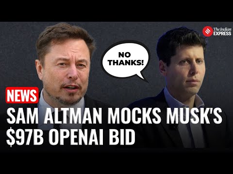 Elon Musk’s $97B OpenAI Takeover Rejected—Sam Altman Fires Back