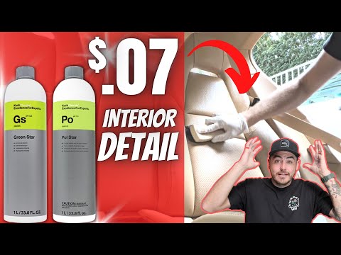 BEST CHEAP INTERIOR DETAIL PRODUCTS! Koch Chemie Green Star & Pol Star