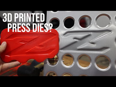 3D Printed Sheet Metal Forming Pt. 2 - Custom Dies
