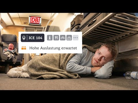 Ich habe 100 Stunden in der Deutschen Bahn gelebt