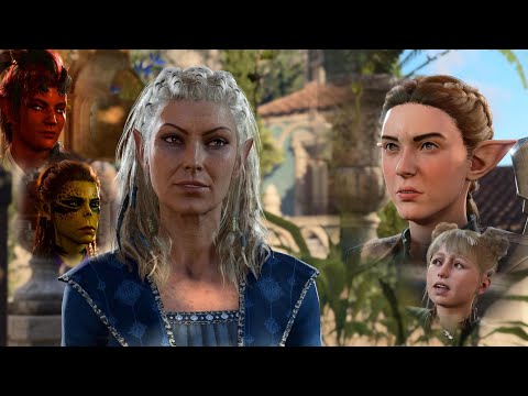 Companions React to Jaheira Family Reunion #baldursgate3 #jaheira #baldursgate2