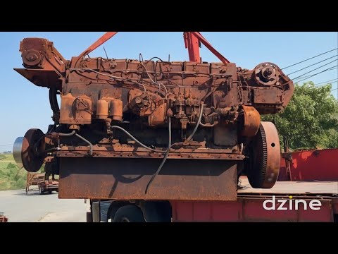 💡Renovation and Restoration of WEICHAI 6 Engines Heavily Damaged by Lightning" Restorations Genius