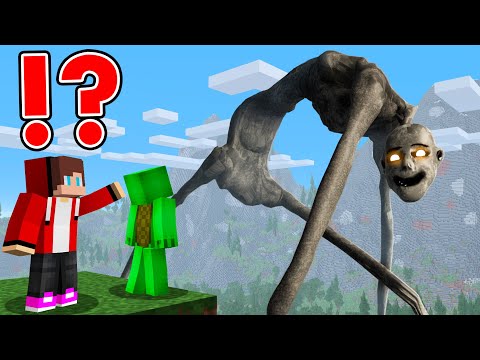 JJ and Mikey Found THE COUNTRY ROAD in Minecraft - Maizen