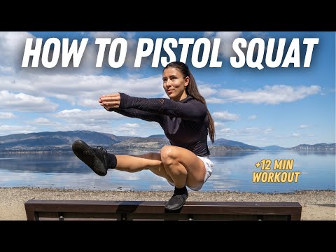 How to Pistol Squat for Beginners + Follow Along Workout