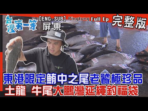 [全新] 屏東【東港限定！拍賣魚市場"鮪中之尾"內行人才懂吃的極珍品 / 土龍 雷公蟳 潟湖牛尾"大鵬灣延繩釣福袋"驚奇連連！】│2022.10.23│《台灣第一等》完整版