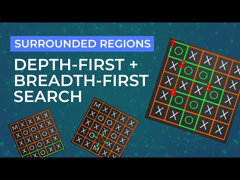 Surrounded Regions | BFS & DFS | LeetCode