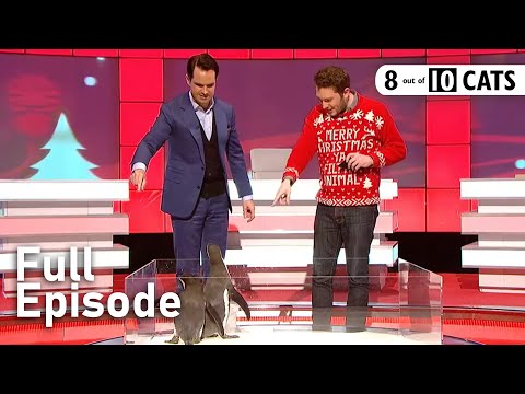Jimmy Carr & Jon Richardson Meet Penguins! | 8 Out of 10 Cats at Christmas
