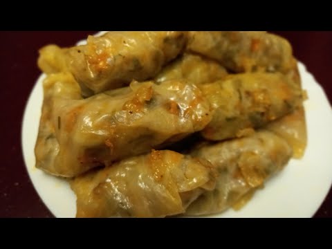 Пісні голубці на святий вечір. З рисом та гречкою. СМАЧНО!