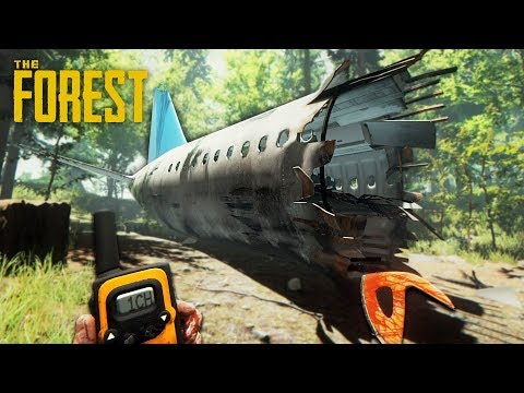 SURVIVE A PLANE CRASH!! (The Forest)