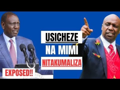 Chaos Erupts in Statehouse After Gideon Moi Drops a Terrifying Warning to Ruto