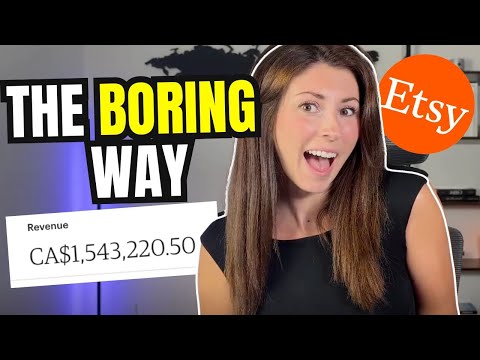 It’s boring but it’s how POD sellers get rich