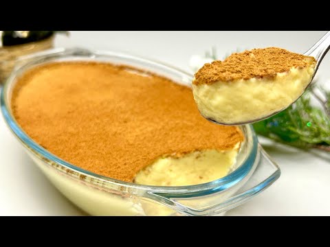Hausgemachtes Dessert, das ich nie müde werde zu essen. Nachtisch in 5 Minuten! Kein Backen!