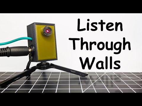I Built a CIA Spy Device (Laser Mic)
