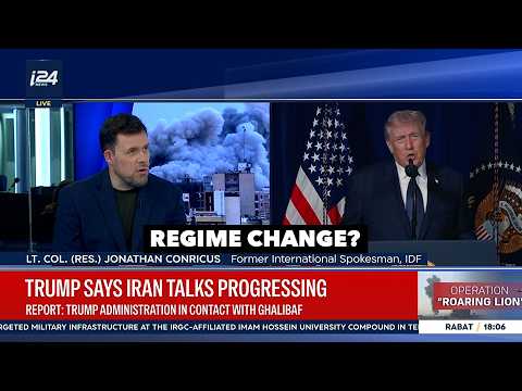 Trump Weighs Iran Strike Options as War Escalates | Jonathan Conricus on i24 News