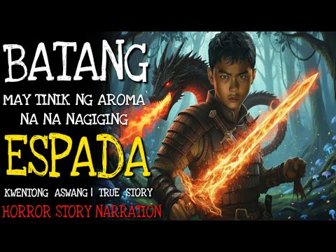 BATANG MAY TINIK NG AROMA NA NA NAGIGING ESPADA | Aswang True Story