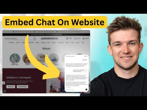 How To Embed An OpenAI Agent In Your Website (ChatKit Tutorial)