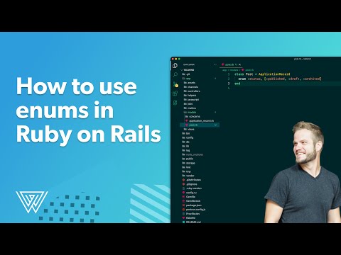How to use enums in Ruby on Rails