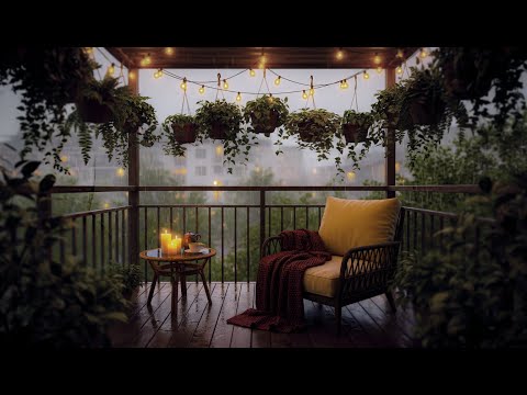 Deep Sleep Rain in NYC | No Thunder | 3 Hours