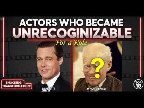 Actors Who Became UNRECOGNIZABLE For a Role | I Bet You Didn’t Recognize Them