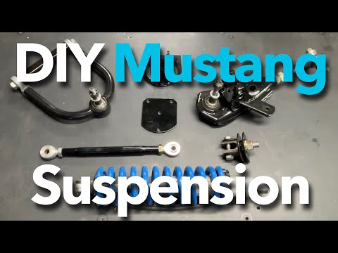 DIY Coil-Over Front Suspension in a 64.5 Ford Mustang to Compliment the Independent Rear Suspension