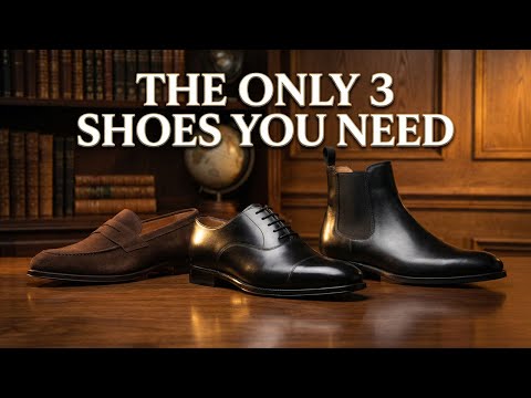 Stop Wearing Sneakers: The Only 3 Shoes Men Over 50 Need | Old Money Style